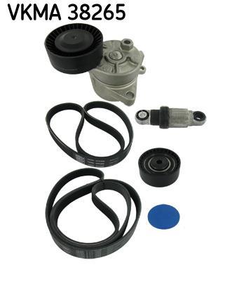Kit de courroie d'accessoire (Courroie d’alternateur) SKF ref. VKMA 38265